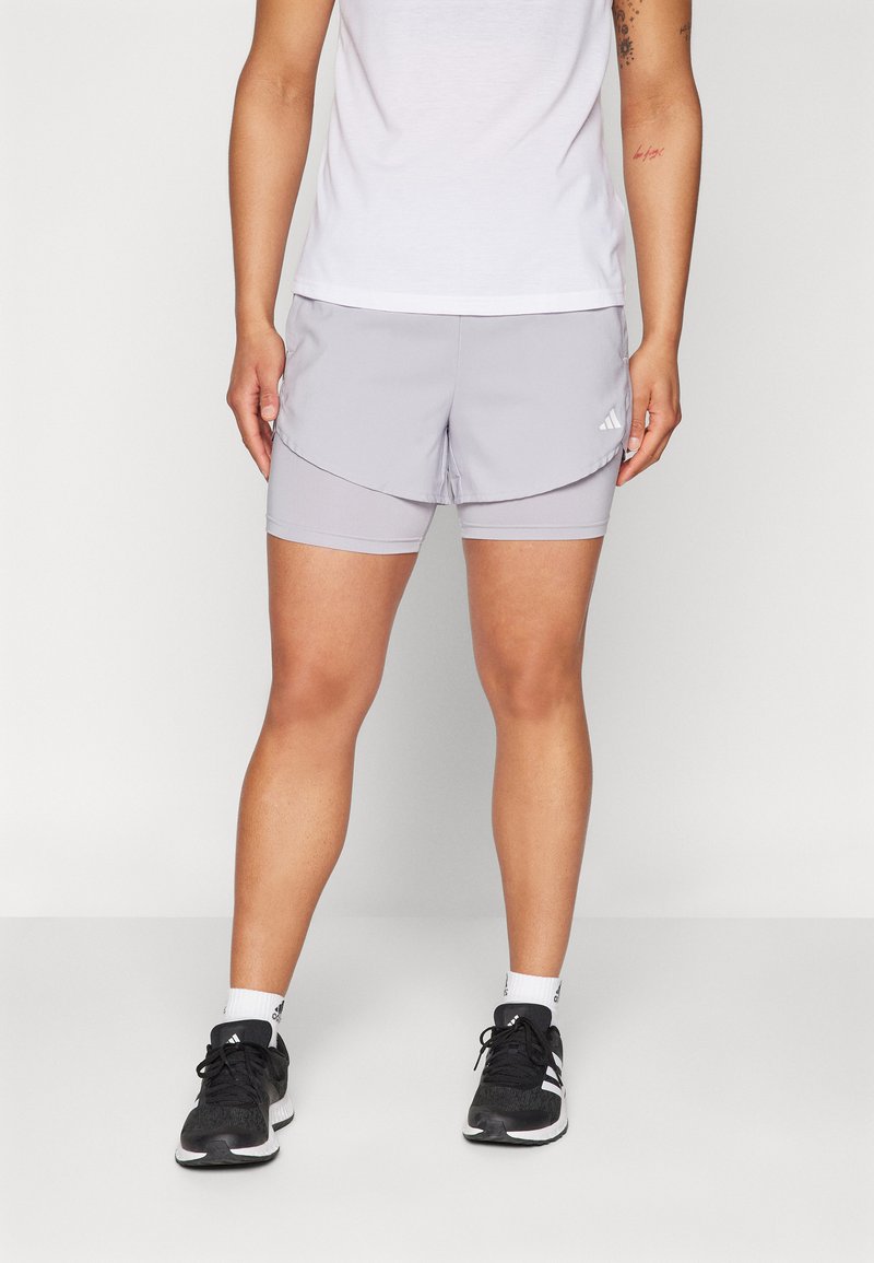 adidas Performance W MIN 2IN1 SHO - Spordišortsid - glory grey