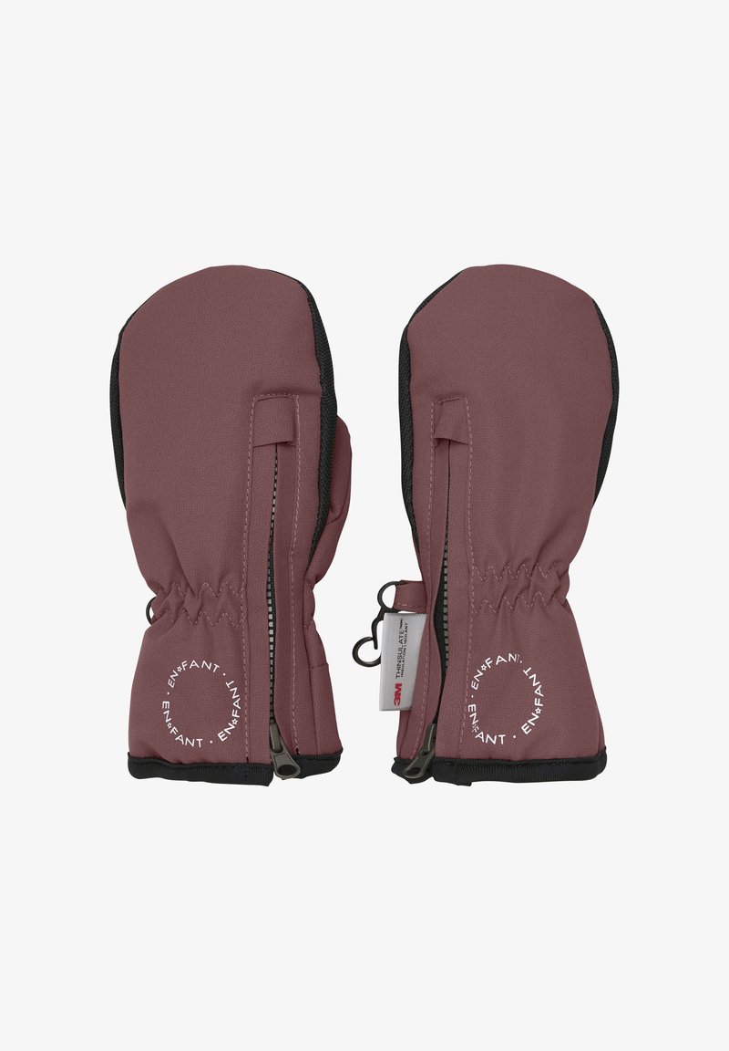 EN FANT Fäustling - rose taupe