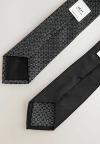 Next TEXTURED WITH 2 PACK REGULAR - Slips - black