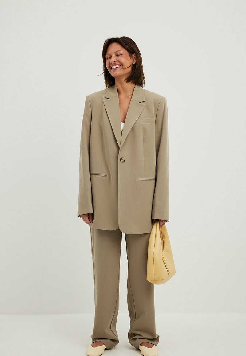 NA-KD Broek beige NA-KD Broek beige