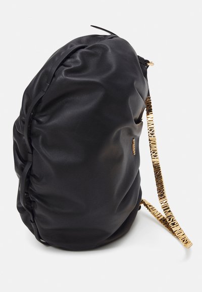 MOSCHINO MINI LETTERING - Håndtasker - black