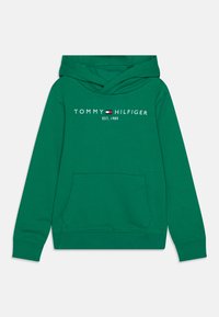 Tommy Hilfiger - ESSENTIAL HOODIE UNISEX - Huppari - olympic green Pienoiskuva 1