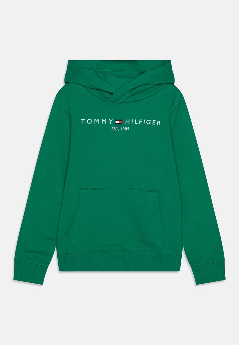 Tommy Hilfiger ESSENTIAL - Majica s kapuljačom - olympic green