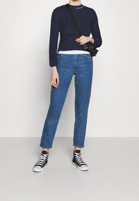 Tommy Jeans Stickad tröja - dark blue