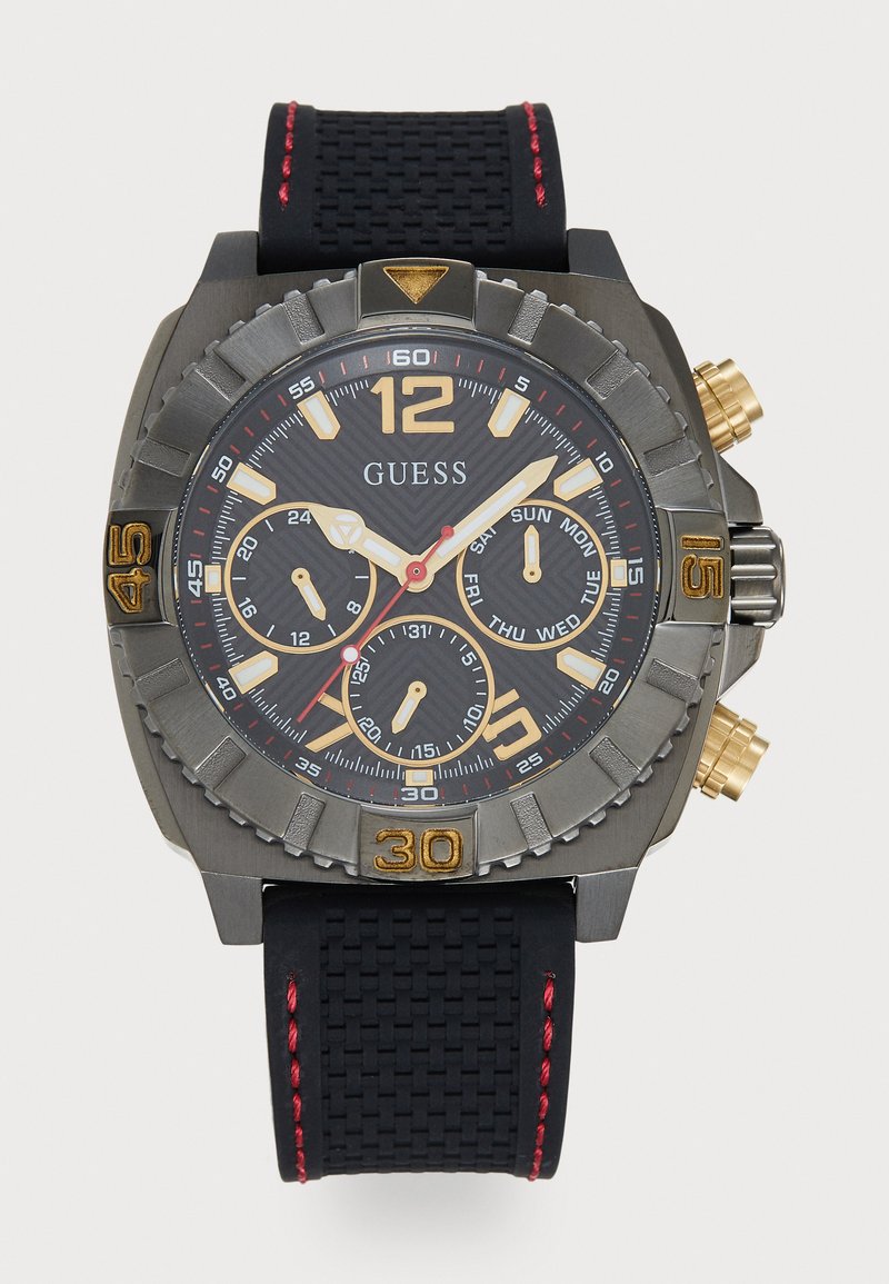 Guess TRACTION - Montre - black/noir - ZALANDO.FR