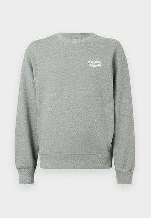 HANDWRITING COMFORT  - Bluză de molton - medium grey/white