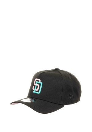 New Era SAN DIEGO PADRES MLB 40TH ANNIVERSARY YEAR SIDEPATCH 9FORTY A-FRAME SNAPBACK  - Cap - schwarz