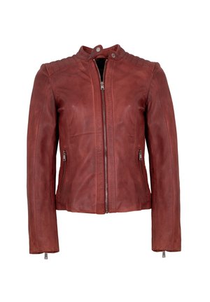 Lederjacke - rot