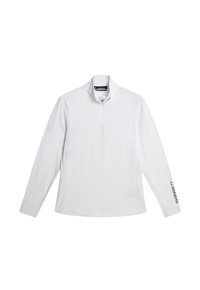 Långärmad tröja - white