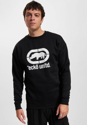ecko unltd. BASE CREWNECK - Sportinis megztinis - black