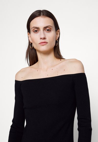 Filippa K OFFSHOULDER DRESS - Φόρεμα σε ίσια γραμμή - black