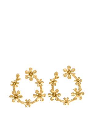 MIT BLUMEN FIAARA - Ohrringe - goldfarbend