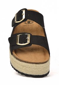 Coronel Tapiocca Sandalias planas - black