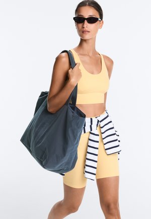 OYSHO, SOFT SHOPPER WITH ZIP  - Shopping bags - dark blue