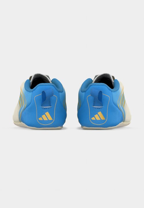 adidas F50 MESSI Crib - Indoor football boots - ivory/semi blue burst/icey blue — photo 4