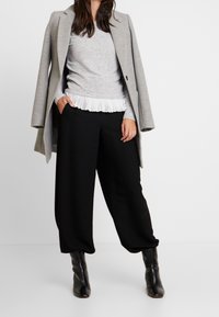 NAF NAF Strickpullover - light grey