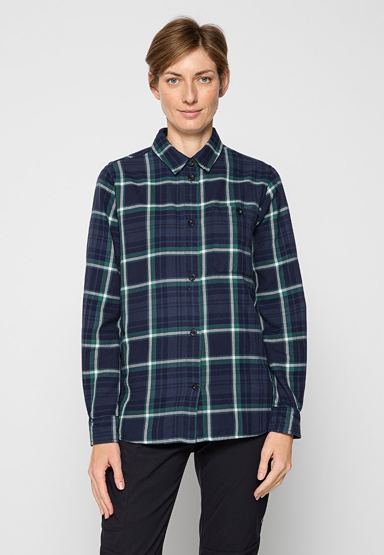 Peak Performance Overhemdblouse donkerblauw Peak Performance Overhemdblouse donkerblauw