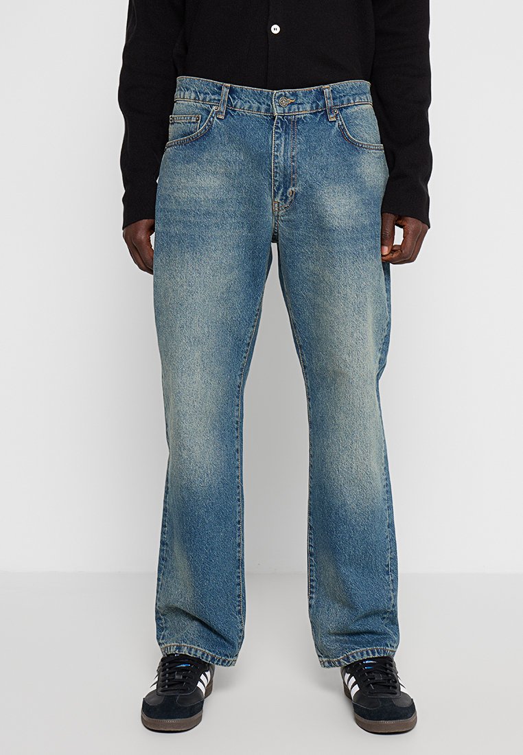 Woodbird Wijde jeans blauw Woodbird Wijde jeans blauw