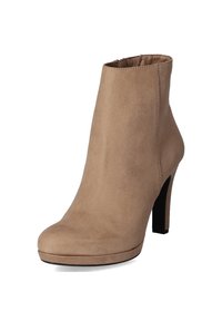 Tamaris Stivaletti con tacco - taupe