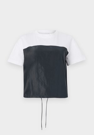 ASPESI KANI - Blouse - white/blue