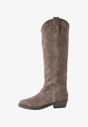 Next FOREVER COMFORT- REGULAR FIT - Kauboi-/mootorrattasaapad - chocolate brown