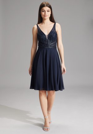 HEY KYLA - BEADED COCKTAIL DRESS - Cocktailjurk - navy