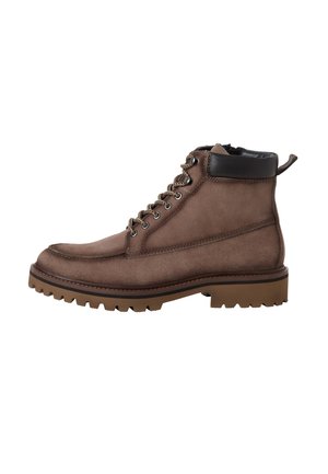 Tamaris, STIEFELETTE - Schnürstiefelette - taupe