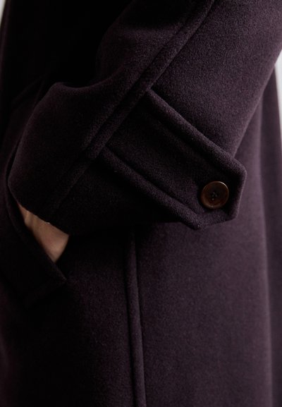 Filippa K CARCOAT - Manteau classique - dark burgu