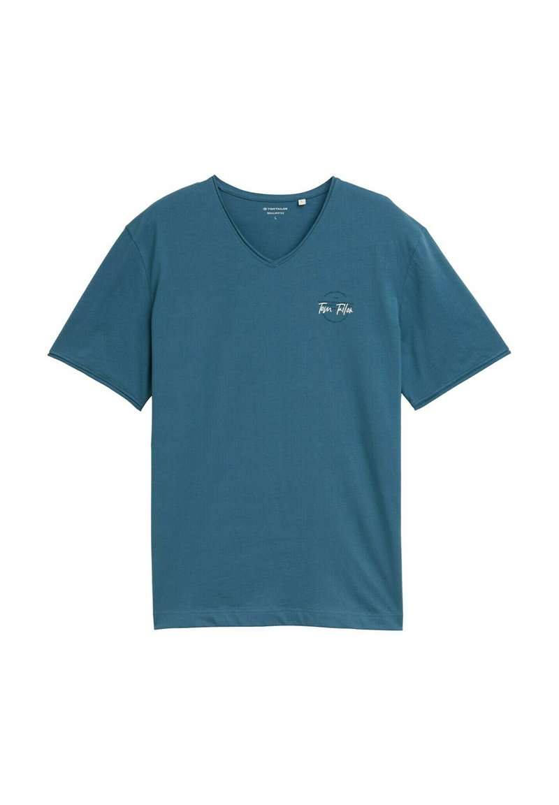 Tom Tailor T-shirt print blauw