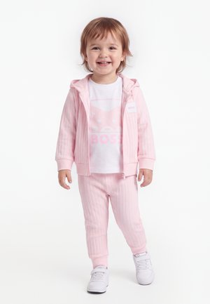 BOSS Kidswear, BABY TROUSERS CARDIGAN SET - Μπλουζάκι με στάμπα - festival bloom