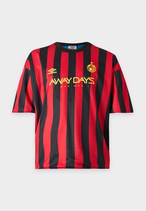 Umbro, REVERSIBLE - Μπλουζάκι με στάμπα - high risk red/black/skydiver