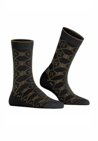 FALKE RETRO SENSATION - Socken - black