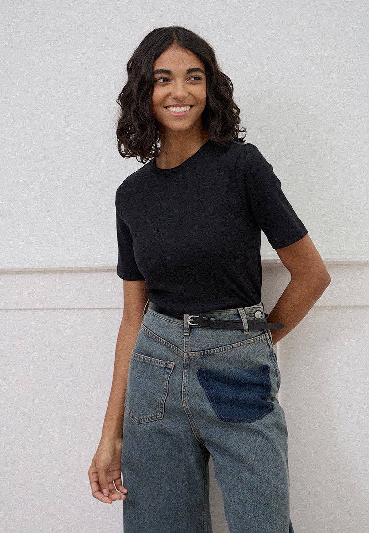 GAP T-shirt basic zwart