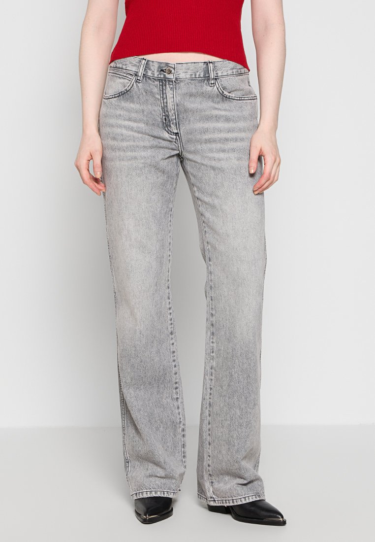 Iro Straight leg jeans grijs Iro Straight leg jeans grijs
