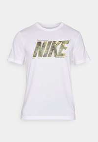 Nike Performance TEE CAMO - Camiseta deportiva - white