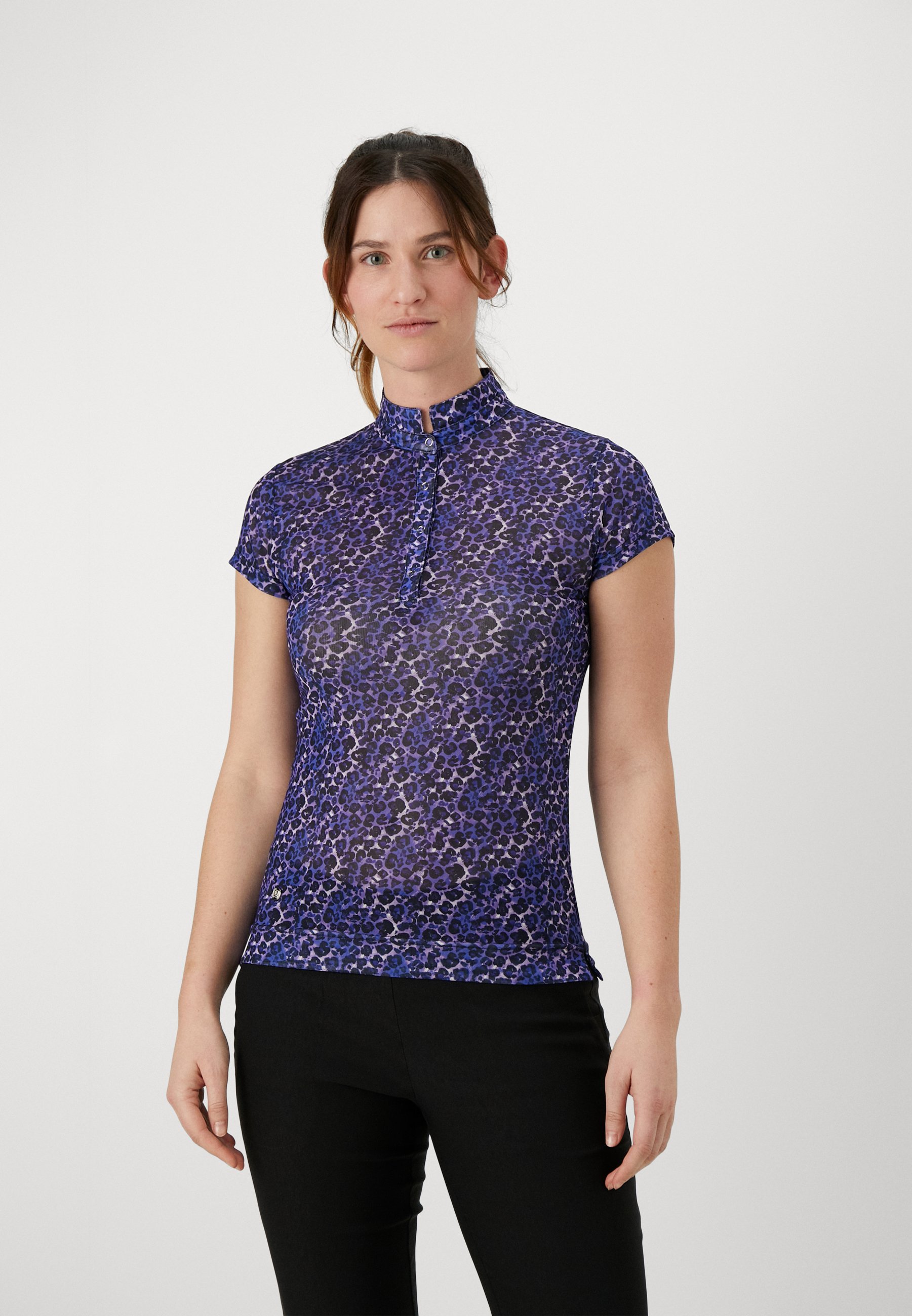 Daily Sports DIGNE CAP - T-Shirt print - dark blue/purple 