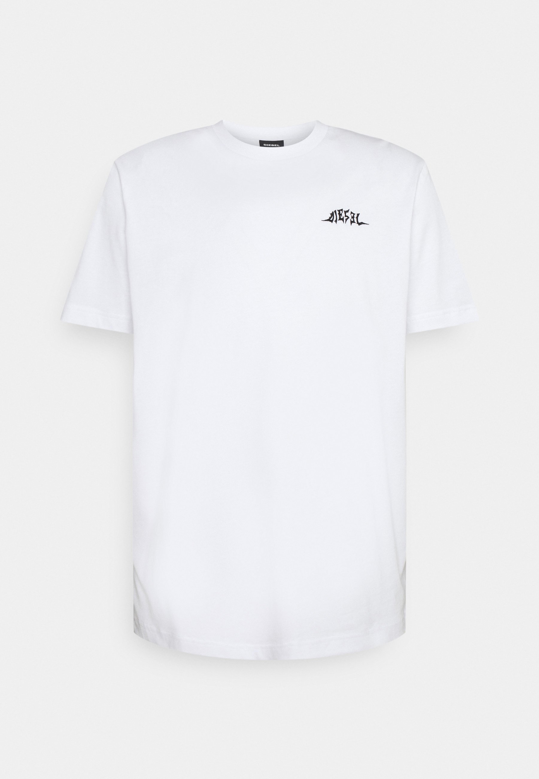 Diesel T-JUST-E15 - Print T-shirt - white - Zalando.co.uk