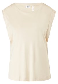 s.Oliver BLACK LABEL T-shirt basic - light yellow