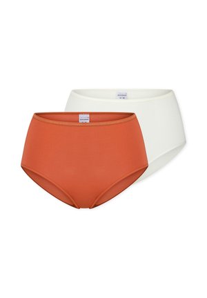 2PACK MIDI - Slip - terracotta/creme