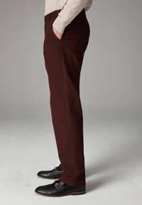 Next STRETCH - Hlače - dark burgundy
