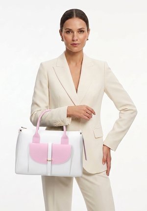 Chiara Ferretti, CHIARA FERRETTI HANDBAG - Handtas - bianco e rosa