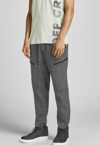 Jack & Jones - ACE BOND  - Pantalones cargo - asphalt Imagen en miniatura 1