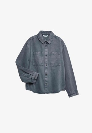 Spijkerjas - dark grey