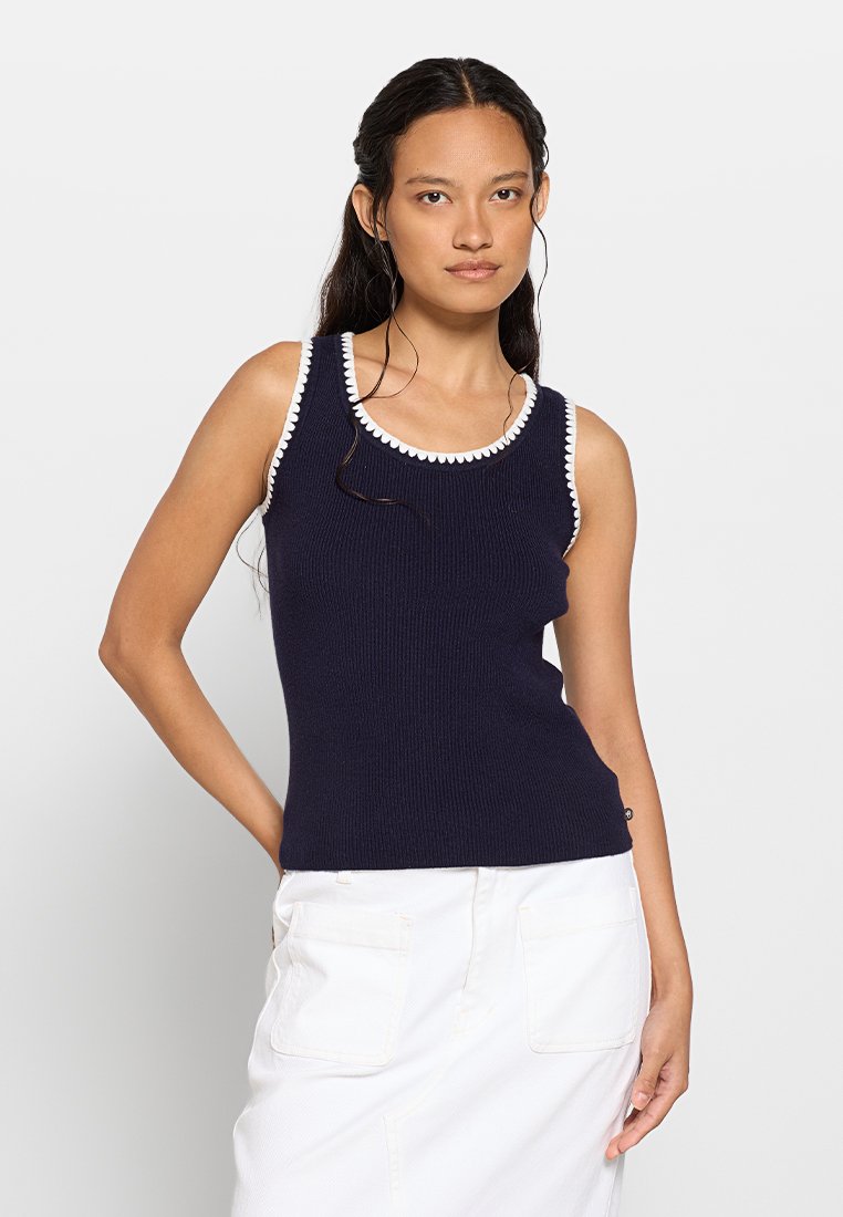 Scotch & Soda Top blauw Scotch & Soda Top blauw
