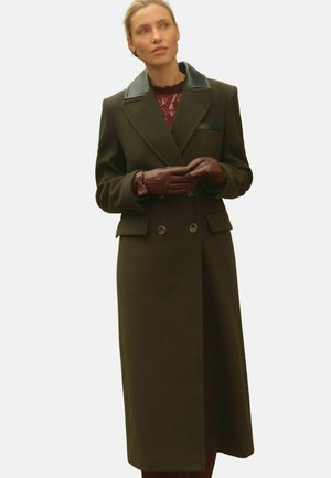 LOVE & ROSES - Klasický kabát - khaki green