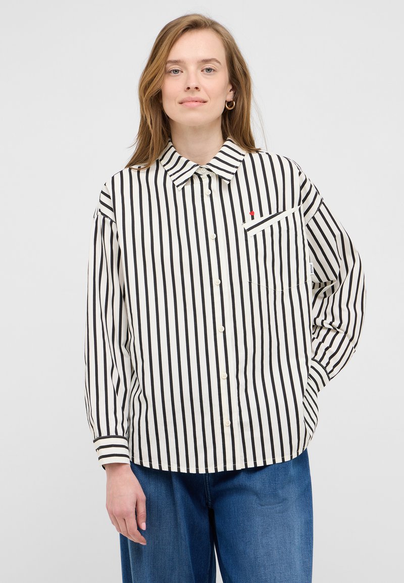 mustang Overhemdblouse beige