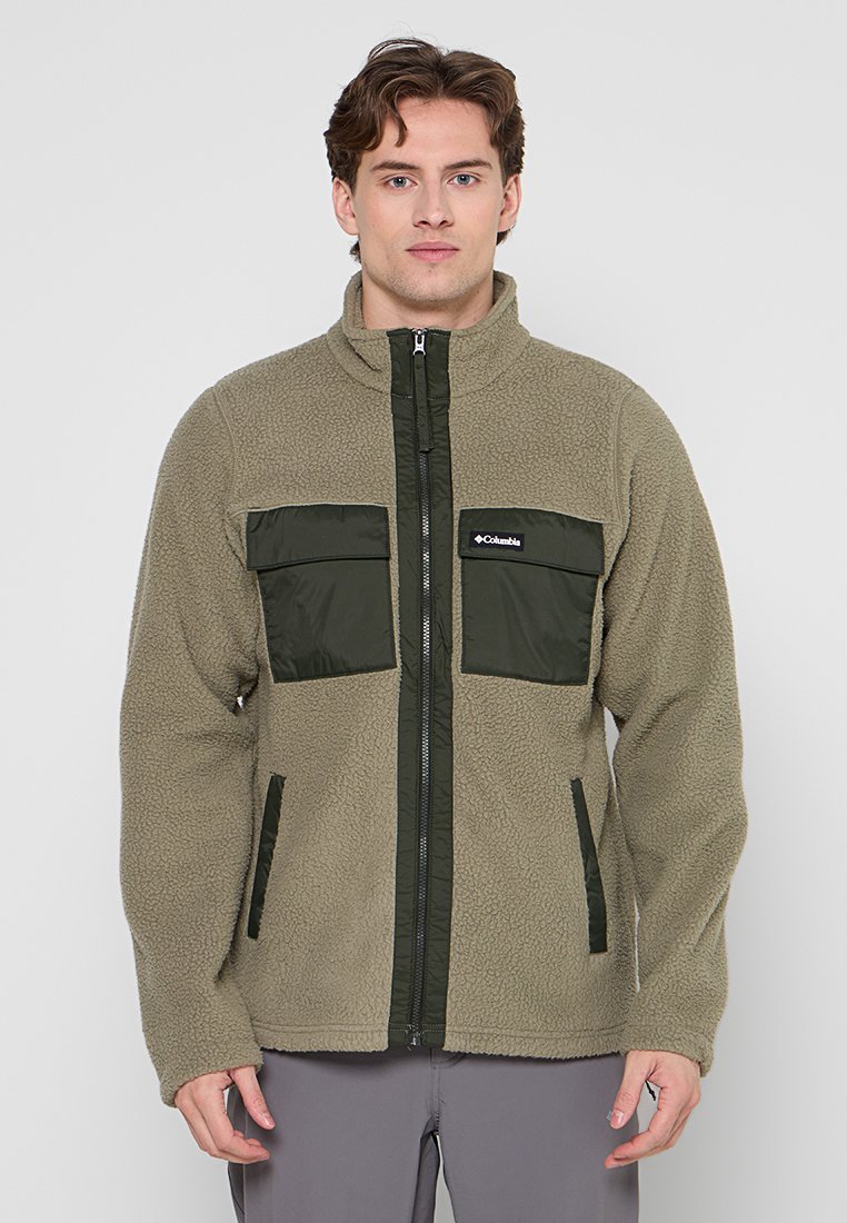 Columbia Fleecejas groen