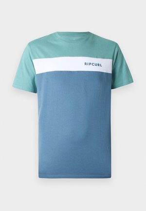 UNDERTOW PANEL TEE UNISEX - T-Shirt print - bluefin