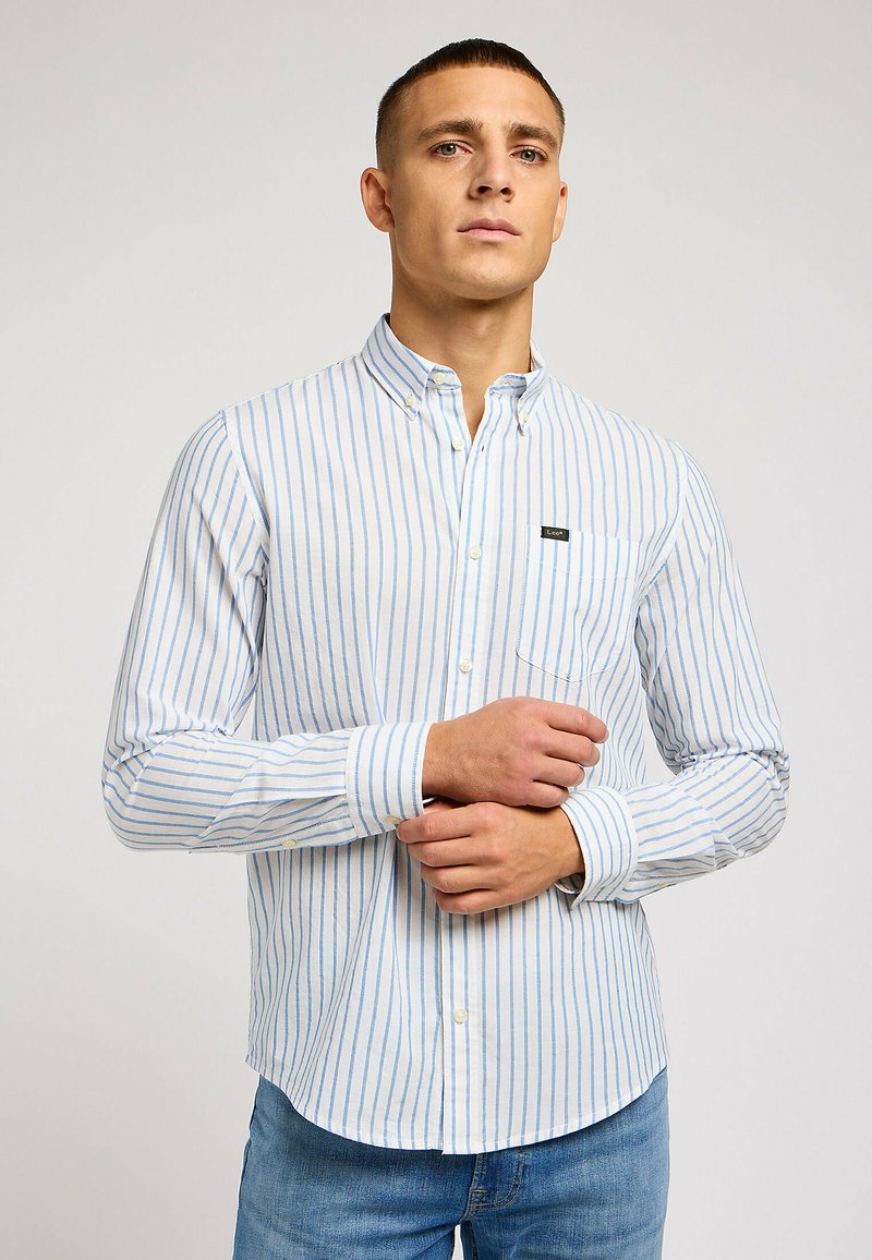 Lee - BUTTON DOWN - Skjorta - bright white, Förstora