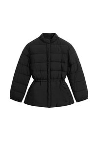 STAND COLLAR - Winter jacket - black
